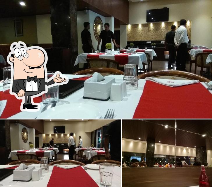 The interior of Golden Curry