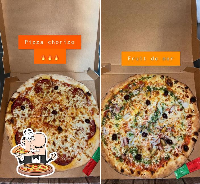 Prenez des pizzas à Le Guitoun