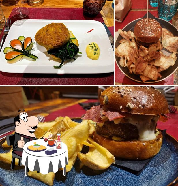 Ordina un hamburger a Ostaria DaSté