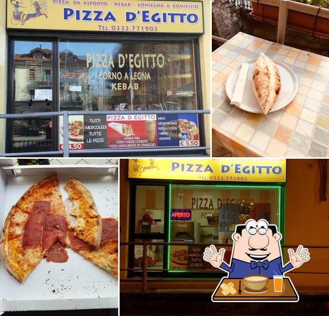 Cibo al Pizza D'Egitto