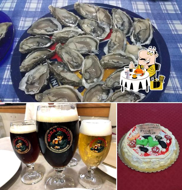 La immagine di cibo e birra da Pizze e Cozze