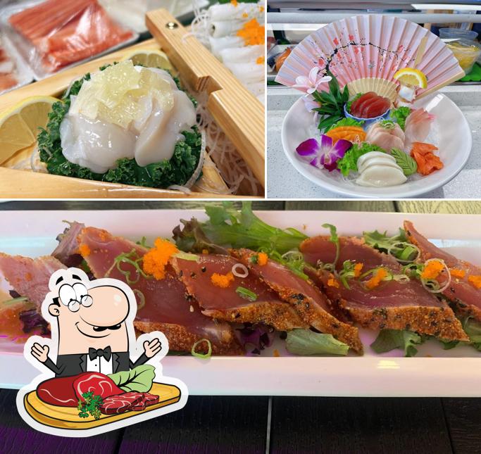 Try out meat dishes at Sapporo Sushi Hibachi