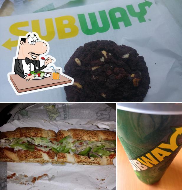 Nourriture à Subway