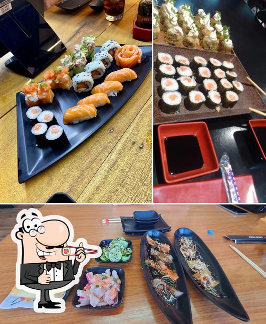 Experimente diversas opções de sushi