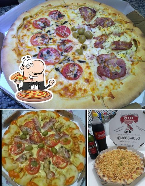 Consiga pizza no Pizzaria do Gui