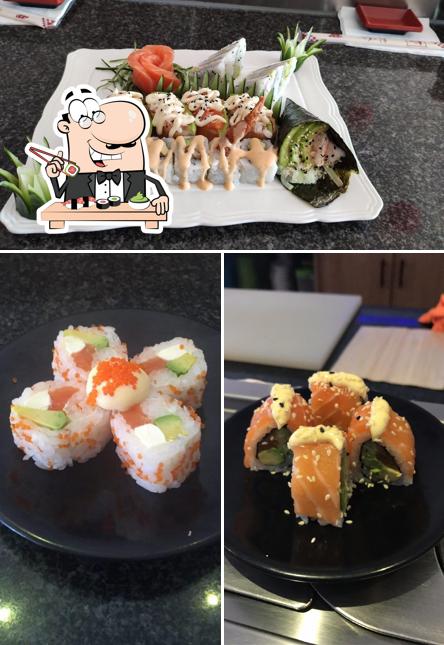 Les sushi sont disponibles à Barilla Sushi Bar & Asian Cuisine