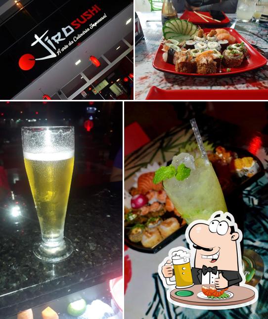 Jirô Sushi serve uma variedade de cervejas