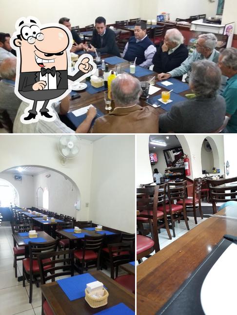 O interior do Restaurante e Pizzaria Babbo Rafaelle