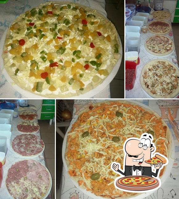 Consiga diversos tipos de pizza