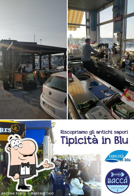 Gli interni di Baccà