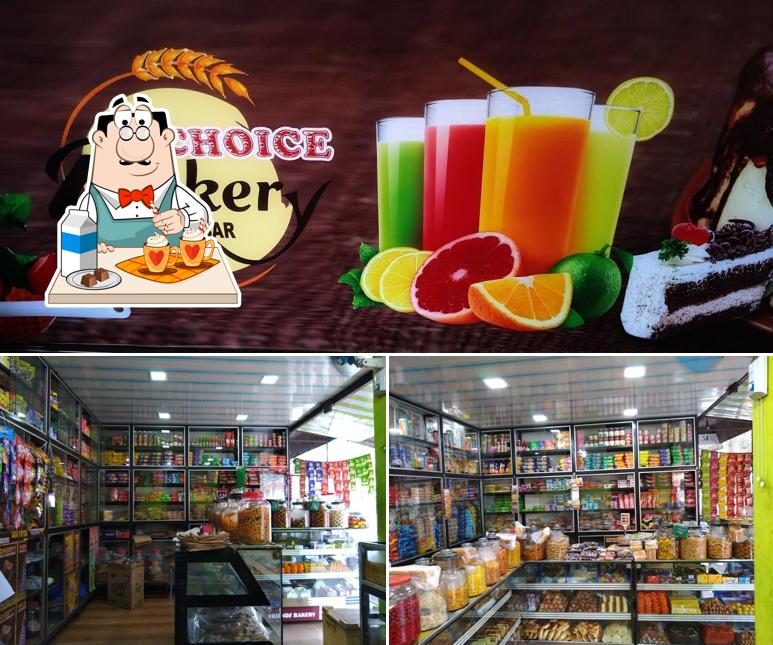 Enjoy a drink at CHOICE Bakery & Coolbar