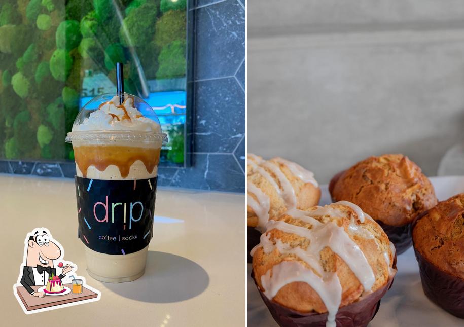 Drip Coffee Social propose un nombre de desserts