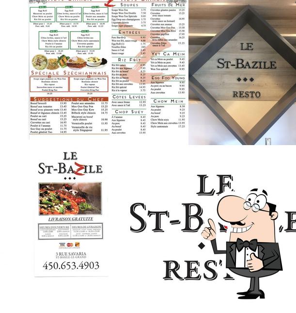 Here's a photo of Restaurant Le St Bazile