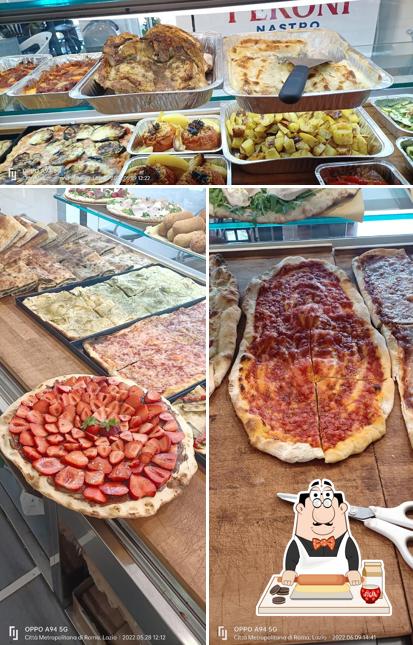 Pizza e non solo serve un'ampia selezione di dolci