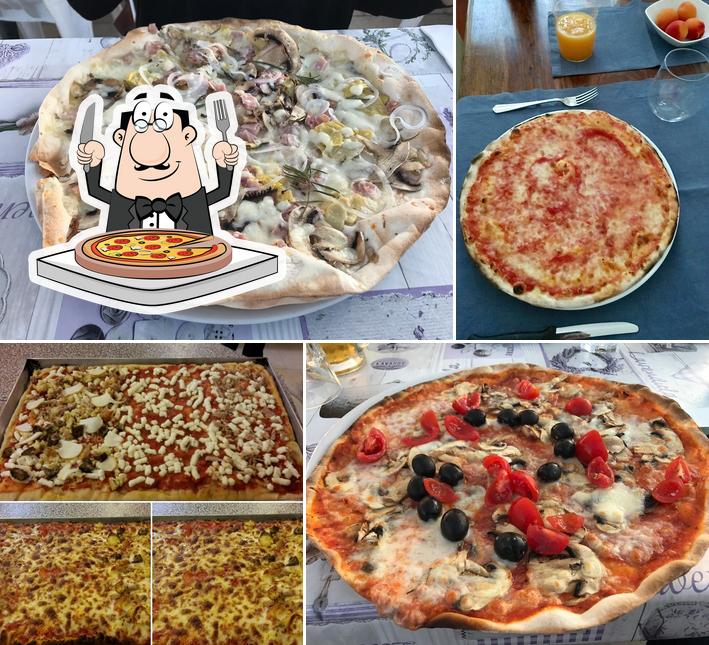Prenditi tra le molte varianti di pizza