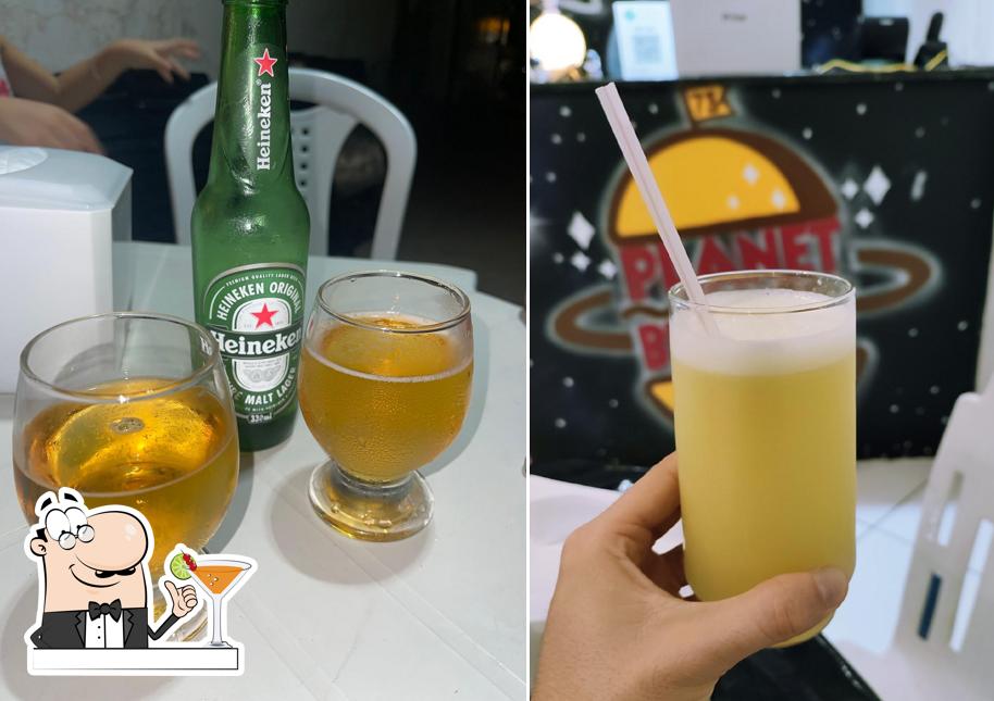 Peça uma bebida do menu