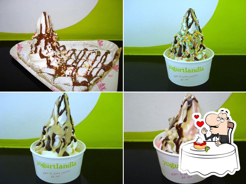 Yogurtlandia Giarre serve un'ampia gamma di dessert