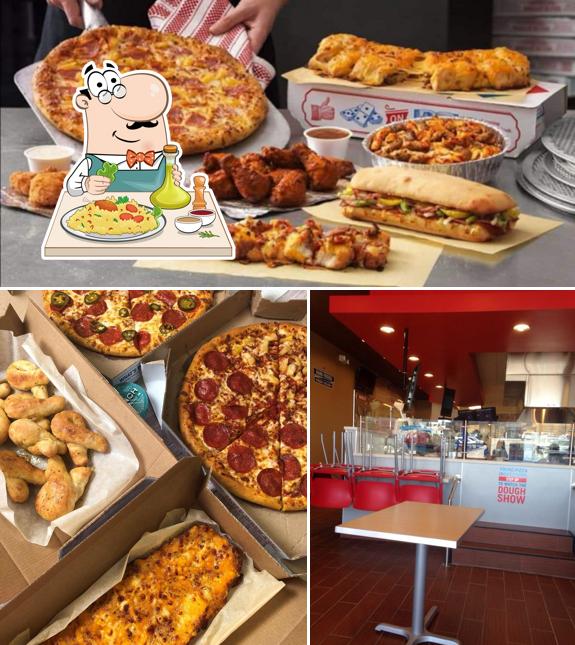 Food at Domino's Pizza