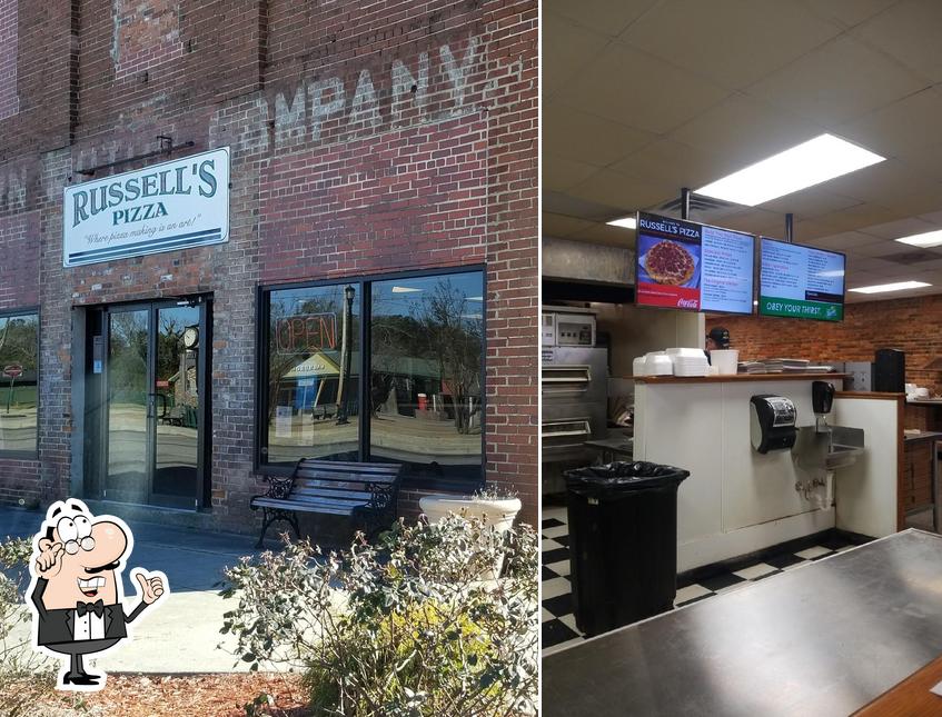 Russell's Pizza in Blackville Restaurant menu and reviews