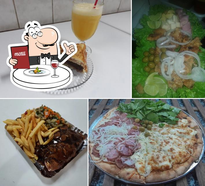 Comida em Lanchonete e Pizzaria La Boêmia