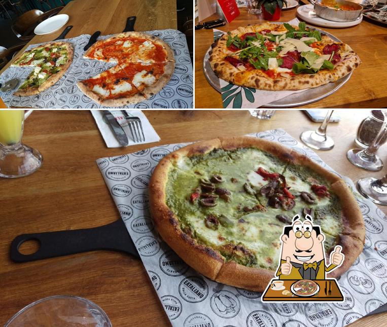 Choisissez des pizzas à Eataliano Dalla Costa