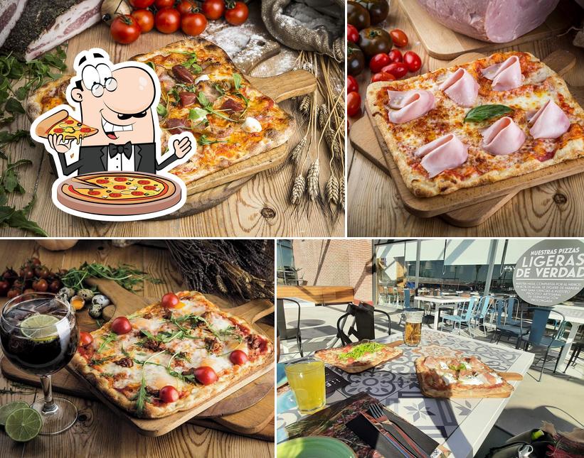 Kilómetros de Pizza