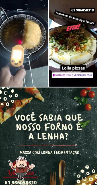 Comida em Lolla Pizzas