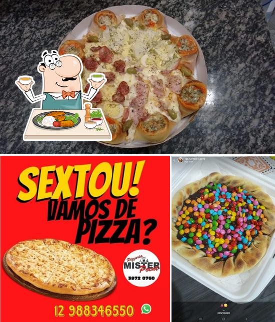 Comida em Pizzaria Mister Point