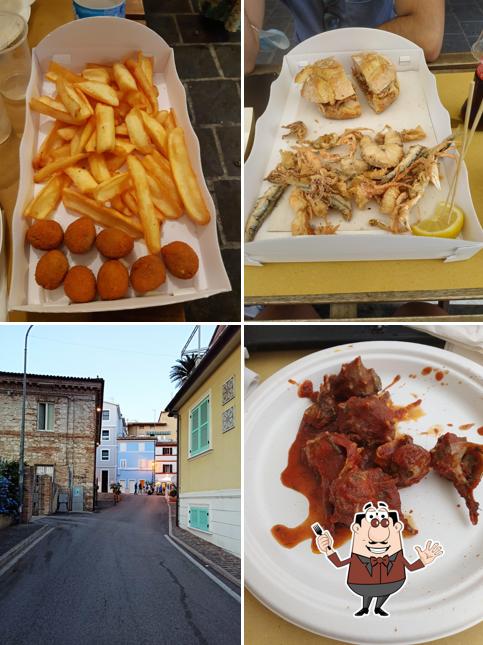 Platti al Ricci Pescato & Fritto di Ricci Fernando