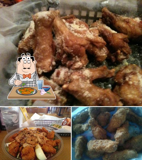 Wing King Cafe, 1027 Oakland Ave in Rock Hill Restaurant menu and reviews