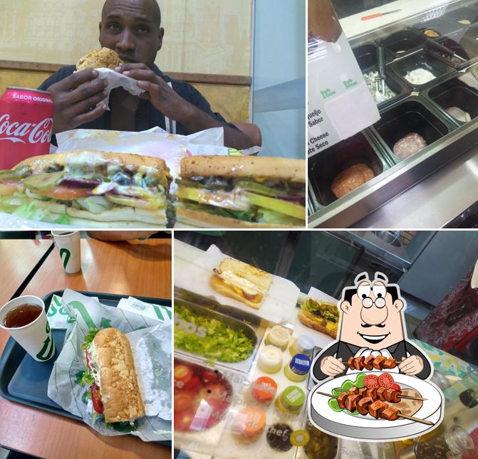 Comida em Subway