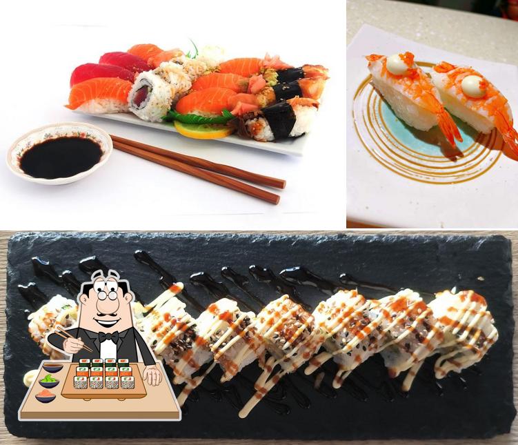 Les sushi sont offerts par isuki Restaurant