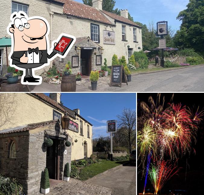Boar's Head, Aust, Main Road in Bristol British restaurant menu and
