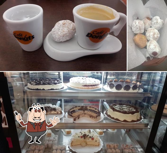 Comida em CAFÉ DONUTS