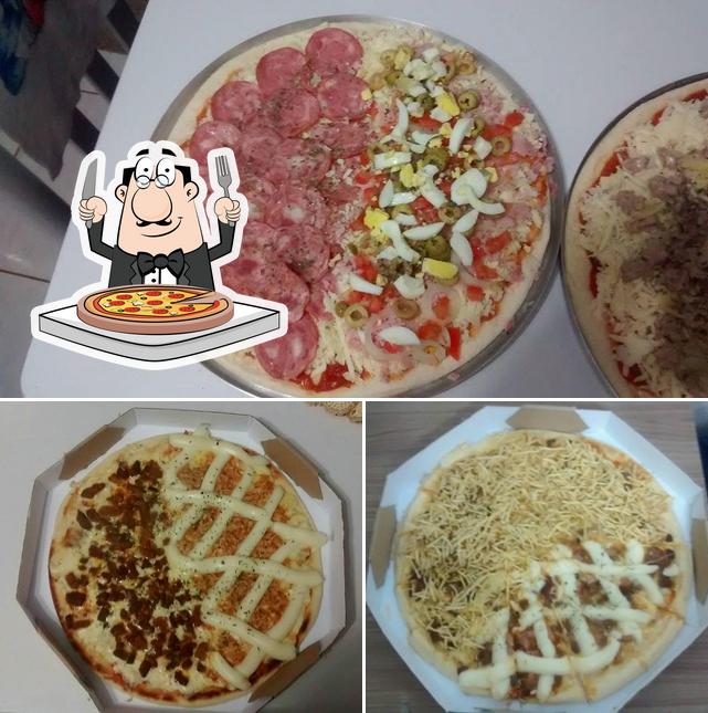 Experimente diferentes estilos de pizza