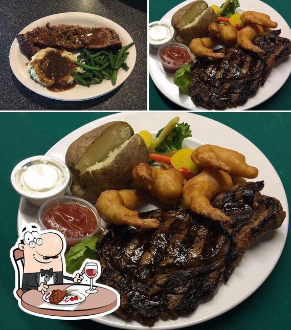 Pick meat dishes at Gold Nugget Bar & Grill