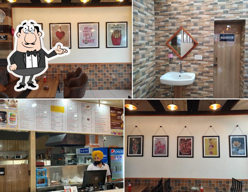 The interior of Perfect Pizza Plus Bakers Bazpur