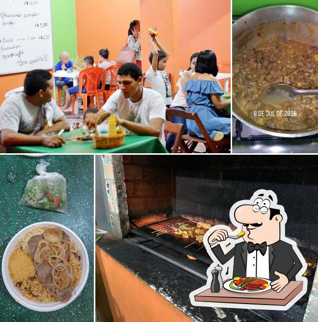 Comida em Restaurante Bom Sabor