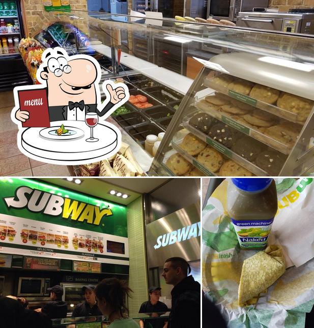 Nourriture à Subway