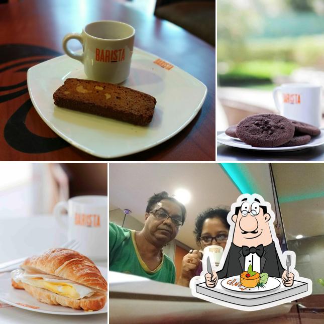 Food at Barista Lavazza
