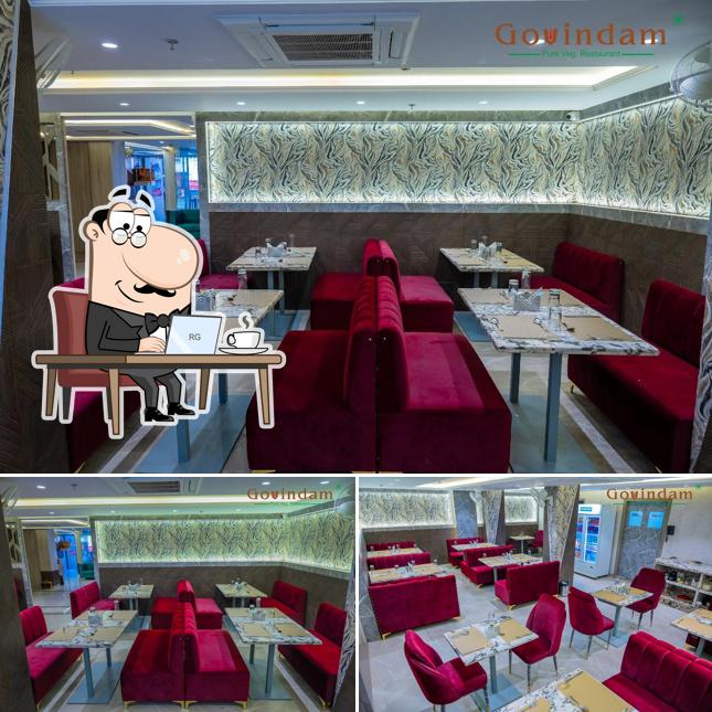 Check out how Govindam Restaurant looks inside