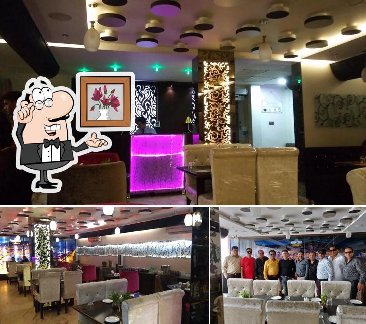 The interior of MOON LIGHT RESTAURA