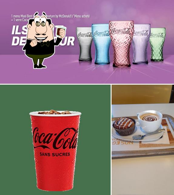 Profitez d'un verre à McDonald's