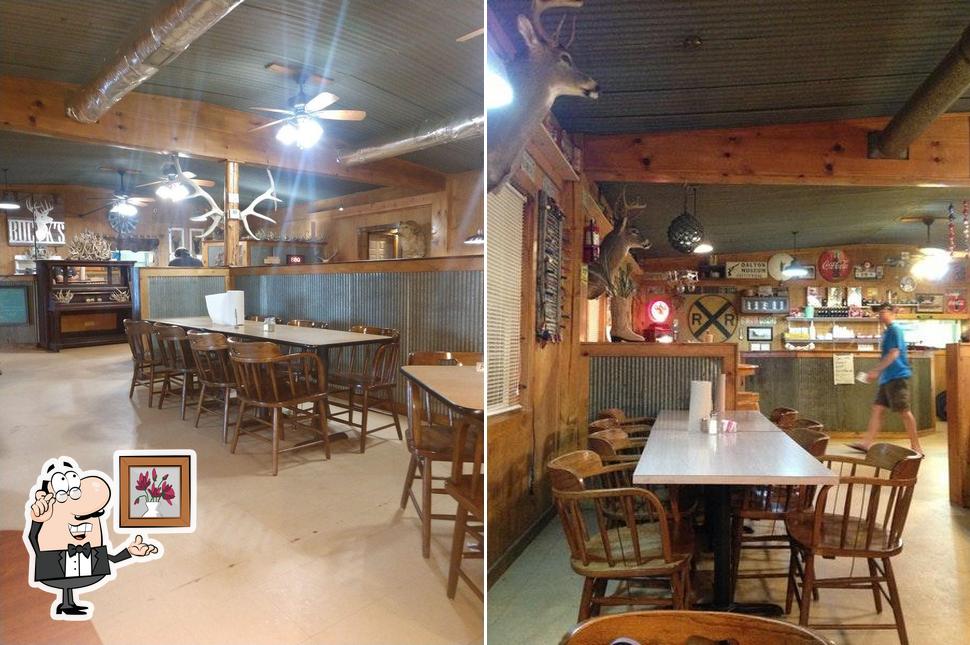 The interior of Buck's BBQ and Steakhouse & RV Park And Cabin Rental