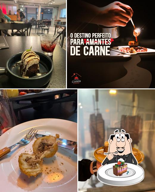 Bolo de chocolate em Casa Da Costela E Parrilla - Itajaí
