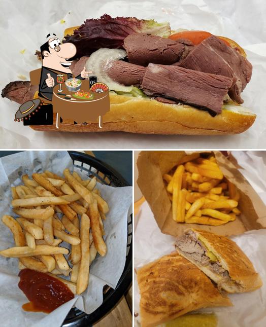 Meals at Island Subs & Burgers