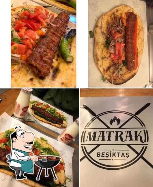 Elige una receta con carne en Matrak Dürüm-kebap