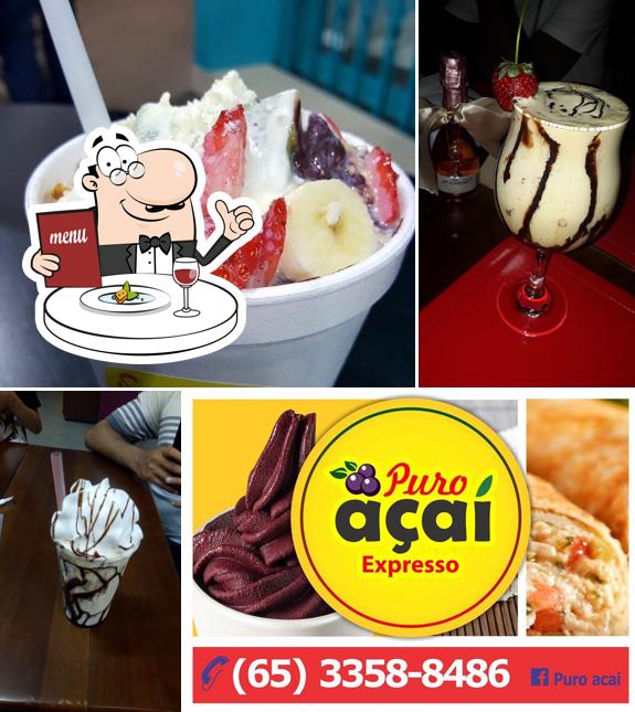 Comida em Rangos foods e açaí