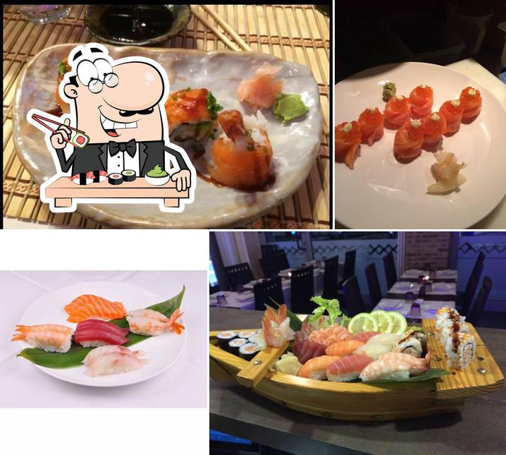 Scegli le diverse opzioni di sushi