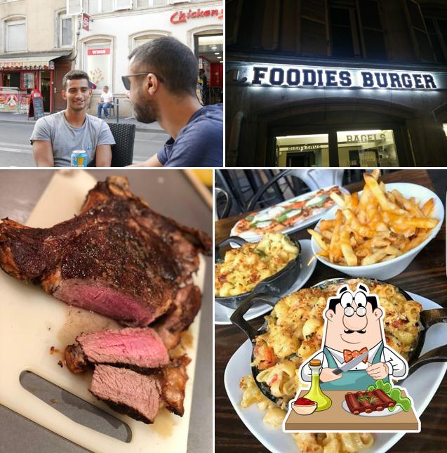 Commandez des plats à base de viande à foodies burger